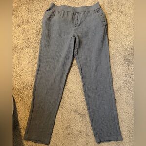 Octobre-Editions Men’s Cotton Gauze Casual Pants